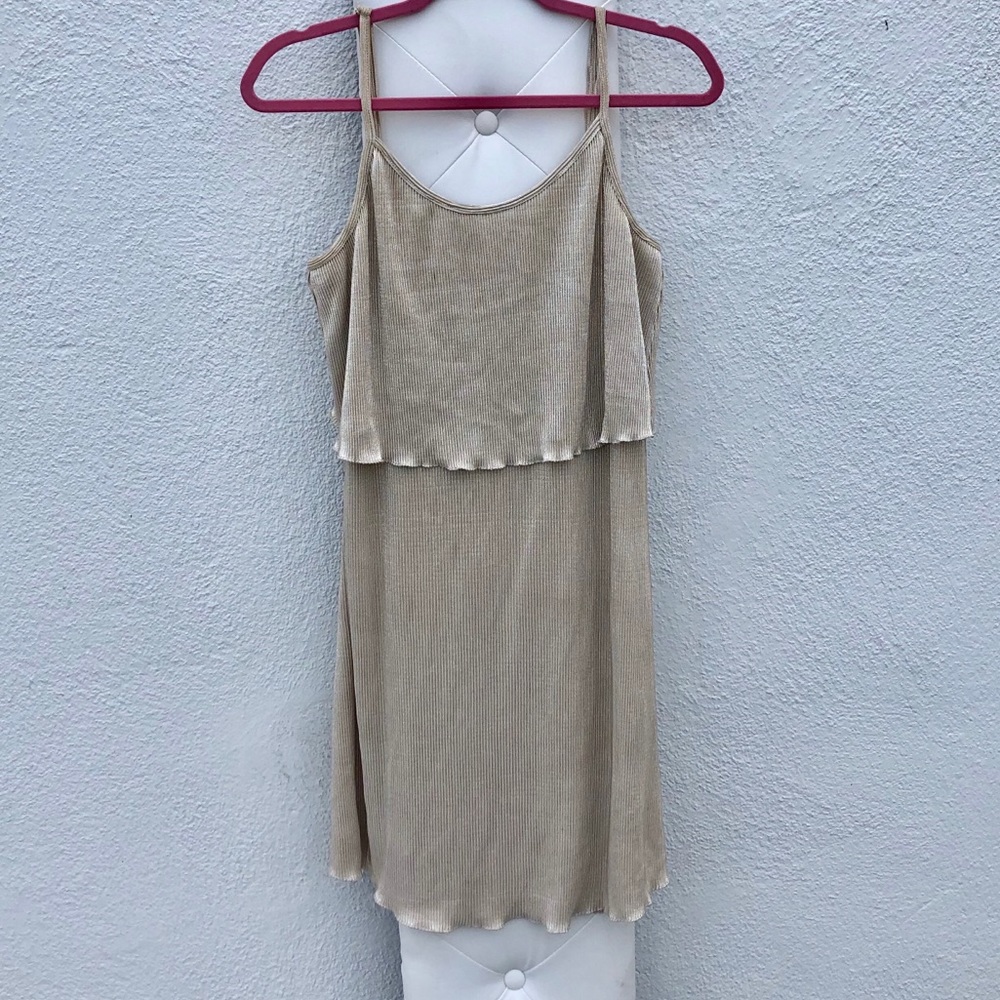 NWT American Rag Champagne Holiday Dress |Large - Picture 6 of 8